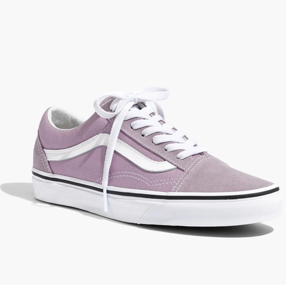 Vans® Unisex Old Skool Lace-Up Sneakers in Sea Fog Sz 7.5 - Picture 3 of 7